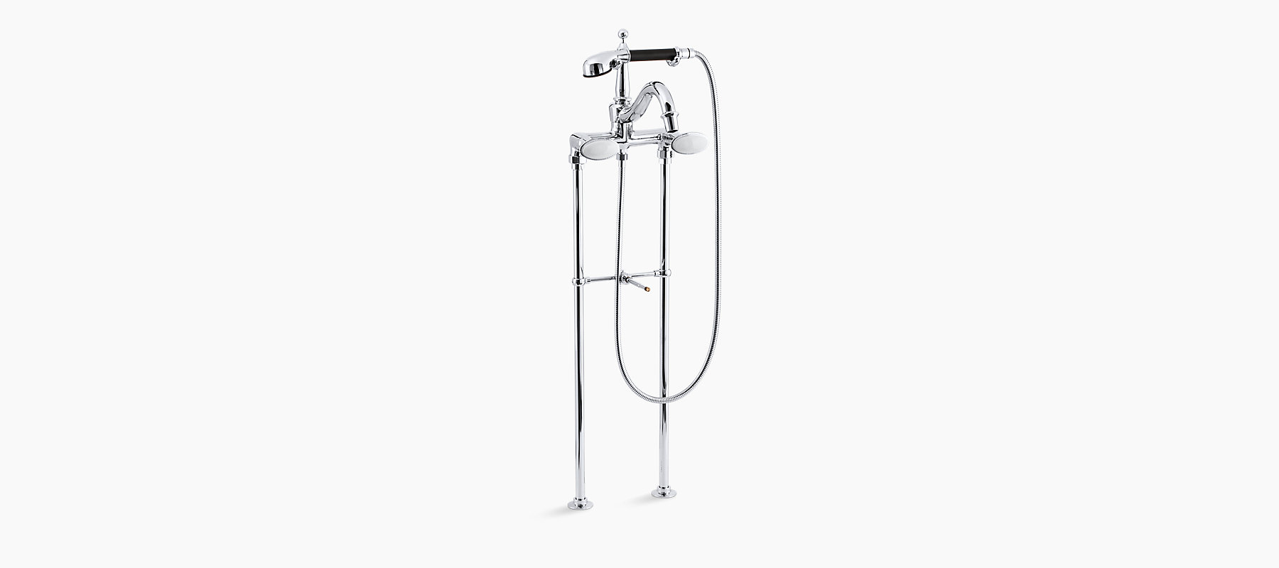 K 110 9b Antique Bath Faucet With Handshower Kohler